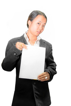 亞洲商業(yè)女性控股筆記本