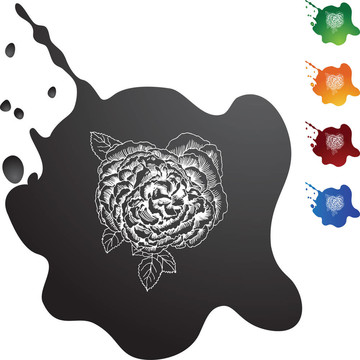 盛開(kāi)的玫瑰