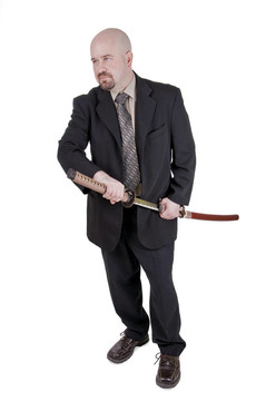 商人與武士刀