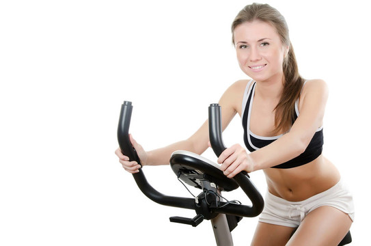 這個女孩是從事velosimulator