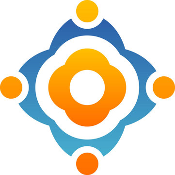 抽象花卉標(biāo)志