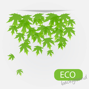 生態(tài)水平的背景。插畫