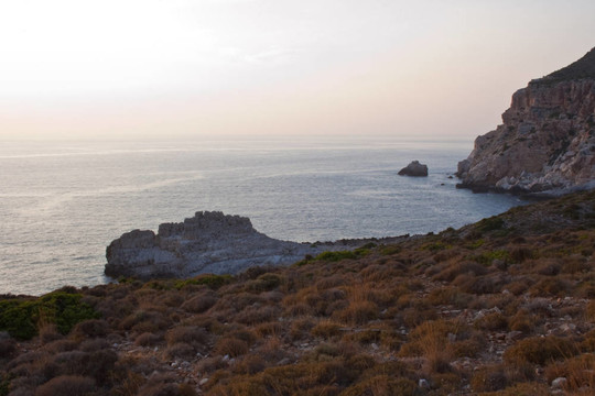 海岸；Kefalonia