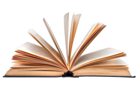 打開的書