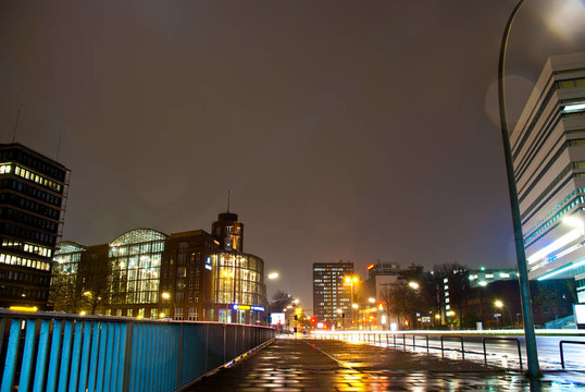 夜晚的城市