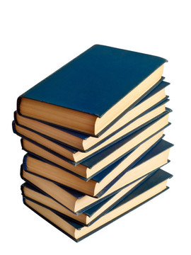 堆書