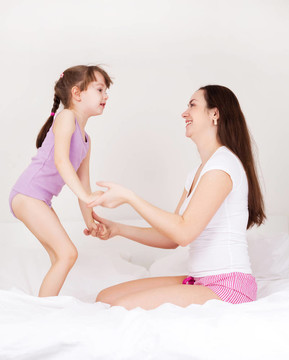 母親和女兒