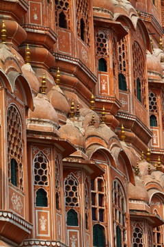 Hawa Mahal；風(fēng)的宮殿；齋浦爾；拉賈斯坦；印度。