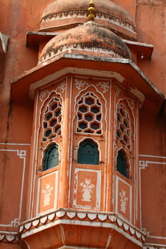 Hawa Mahal；風(fēng)的宮殿；齋浦爾；拉賈斯坦；印度。