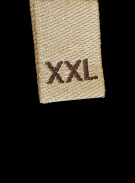 XXL尺寸服裝標(biāo)簽的宏