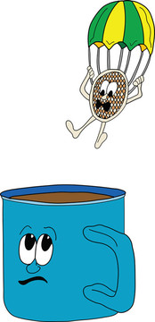 跳傘袋泡茶