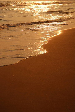 夕陽在海上