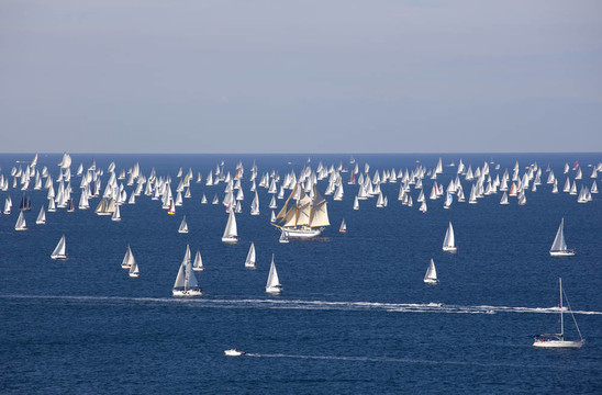 2010的里雅斯特Barcolana帆船賽；