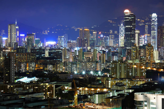 城市的夜晚