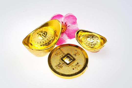 元寶和皇帝的硬幣