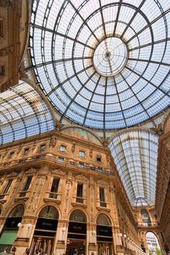 Galleria Vittorio Emanuele米蘭；意大利