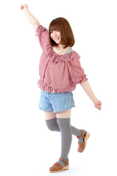 年輕美麗的女人