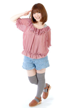 年輕美麗的女人