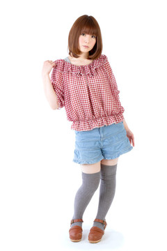 年輕美麗的女人