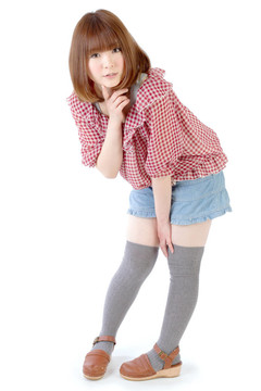 年輕美麗的女人