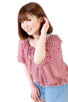 年輕美麗的女人