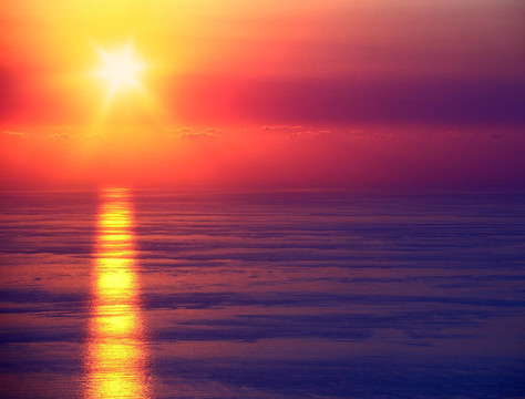 海景日落
