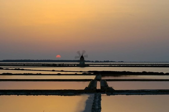 風(fēng)車在Marsala