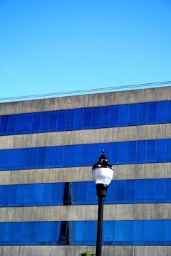 城市建筑頂部