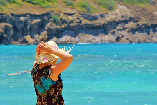 望海的女士