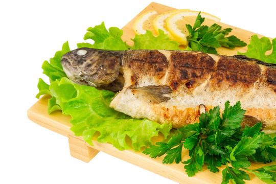 烤鱸魚