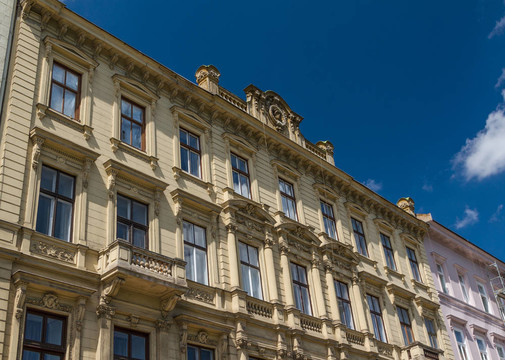 19世紀(jì)在布達(dá)城堡區(qū)budape典型建筑