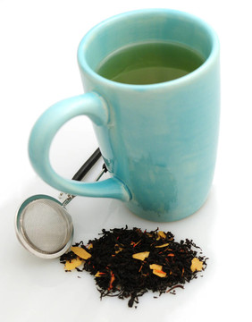 一杯茶和紅茶浸出器