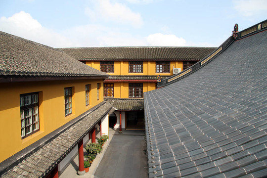 在佛教寺廟