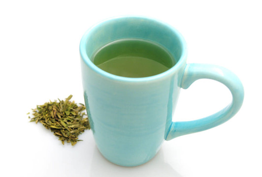 一杯綠葉綠茶