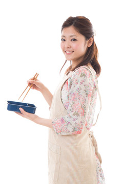 做午飯的女人