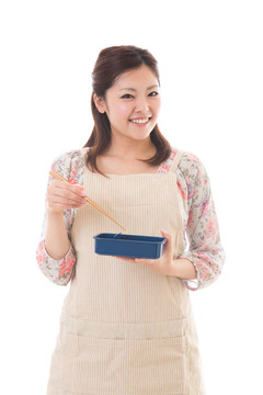 做午飯的女人
