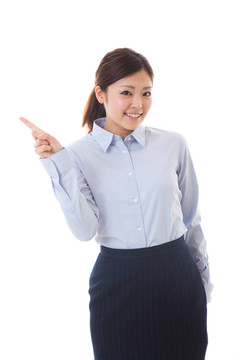 年輕的女商人