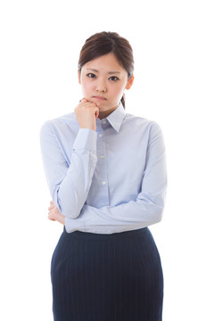 年輕的女商人