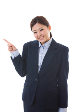 年輕的女商人