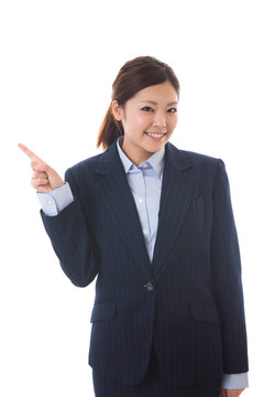 年輕的女商人