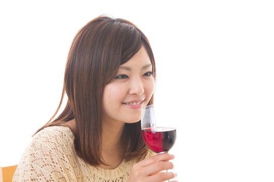 喝酒的女人