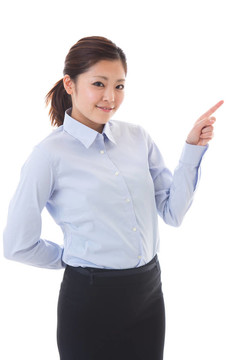 年輕的女商人