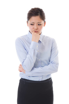 年輕的女商人
