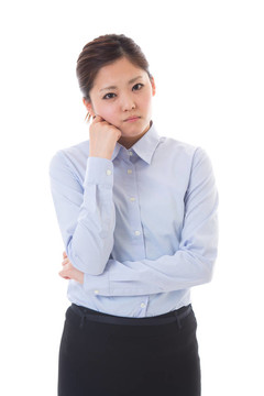 年輕的女商人