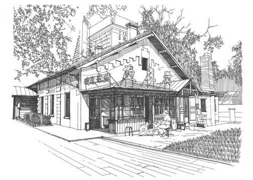 哈爾濱花園街文化建筑