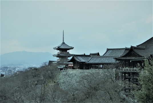 日本的寺廟建筑群