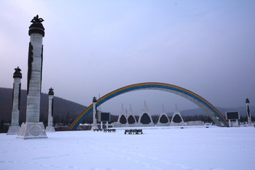 冬天的庫土耳其廣場