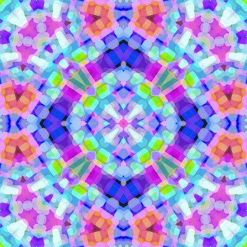 拼花花型抽象背景