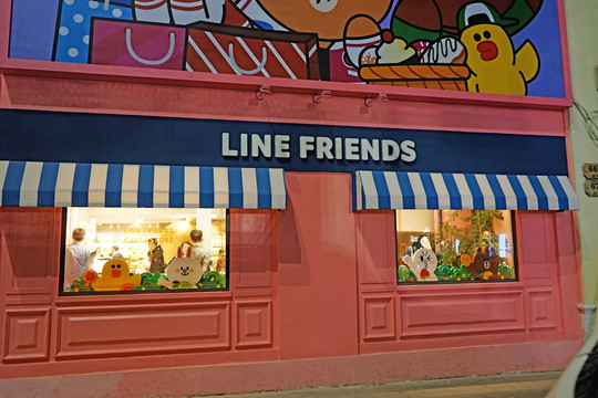 專賣店櫥窗 店鋪外景 店鋪門頭