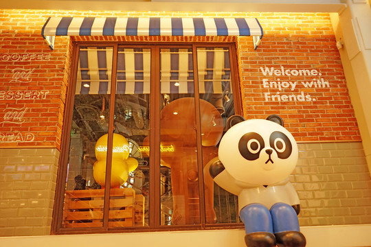 專賣店櫥窗 店鋪外景 店鋪門頭